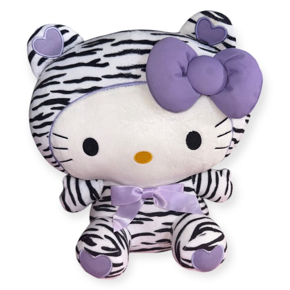 RARE BIG Zebra Hello Kitty Plush